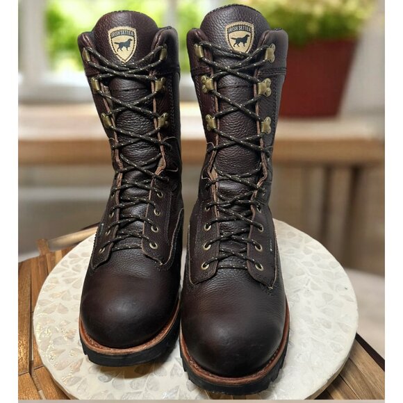 Red Wing Irish Setter 860 Elk Tracker 12” Waterproof GORE-TEX 1000g Boots 10.5 - Picture 3 of 16